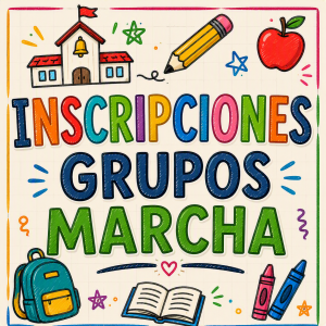 INSCRIPCIÓN GRUPOS MARCHA- 4º E.P. HASTA 4ºESO
